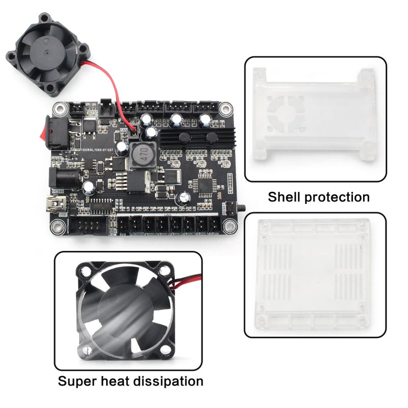 CNCTOPBAOS 3 Axis GRBL 1.1f USB Port CNC Engraving Machine Controller Board for CNC Router Engraver Milling Machine 3018-PRO 1610-PRO 3018-PRO-MAX Control Card - Image 5